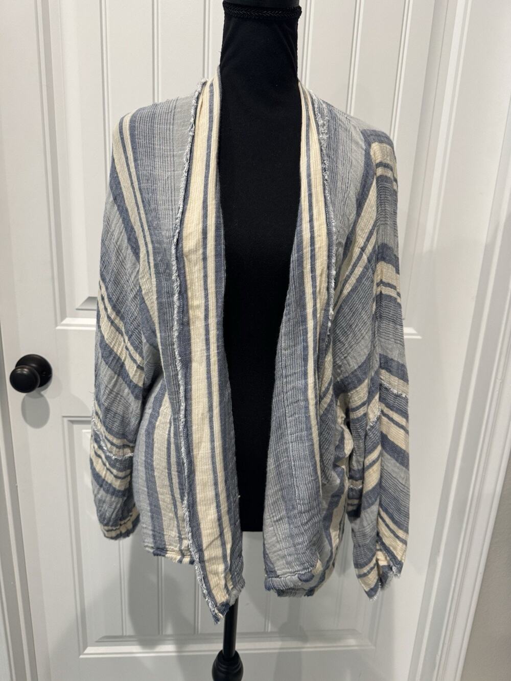 Beachy Bohemian Lucky Brand One Size Light Jacket Kimono